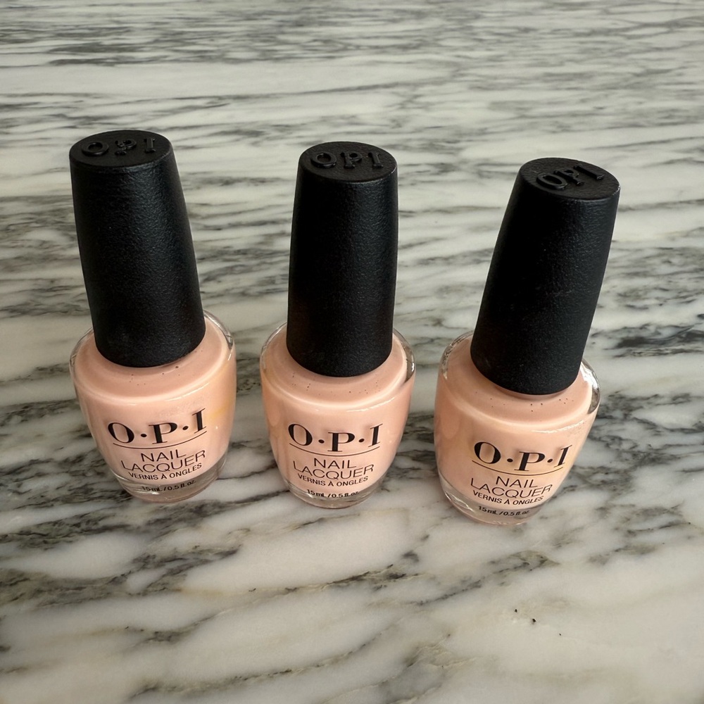 OPI Bubble Bath Nail Lacquer - Set of 3